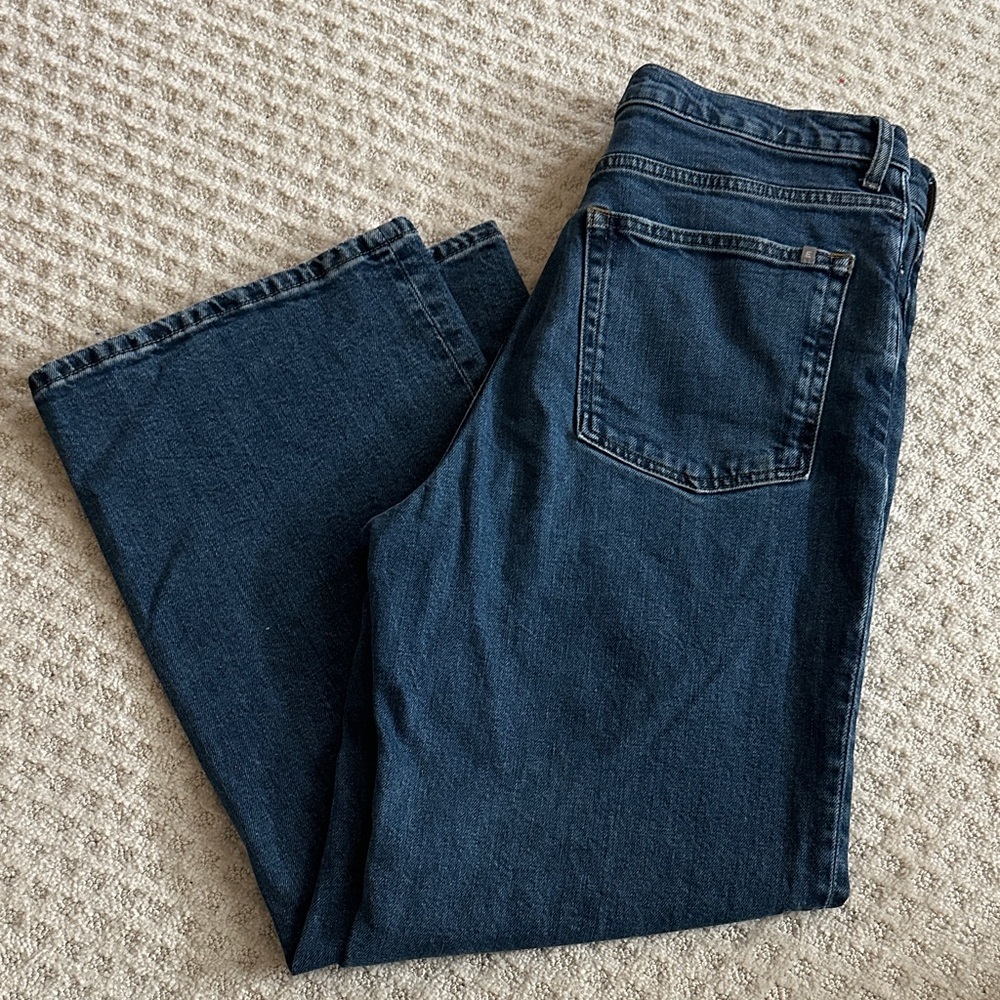 Everlane The Way High Wide Leg Flare Jean